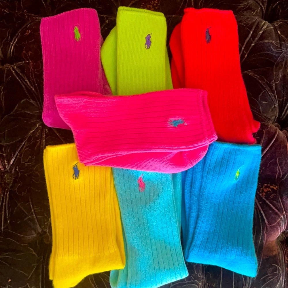 7 pairs of Ralph Lauren socks for one price